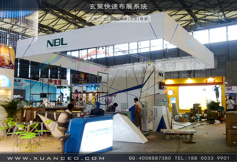 NBL紐貝樂育嬰展-育嬰展展台搭展-上海羞羞漫画在线观看视频展覽工廠03
