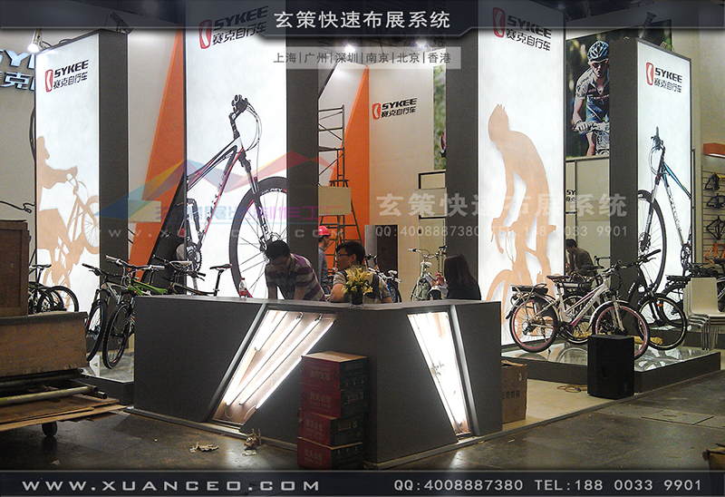 賽克展台搭展-自行車展展台搭展-上海羞羞漫画在线观看视频展覽工廠02