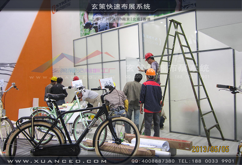 賽克展台搭展-自行車展展台搭展-上海羞羞漫画在线观看视频展覽工廠04