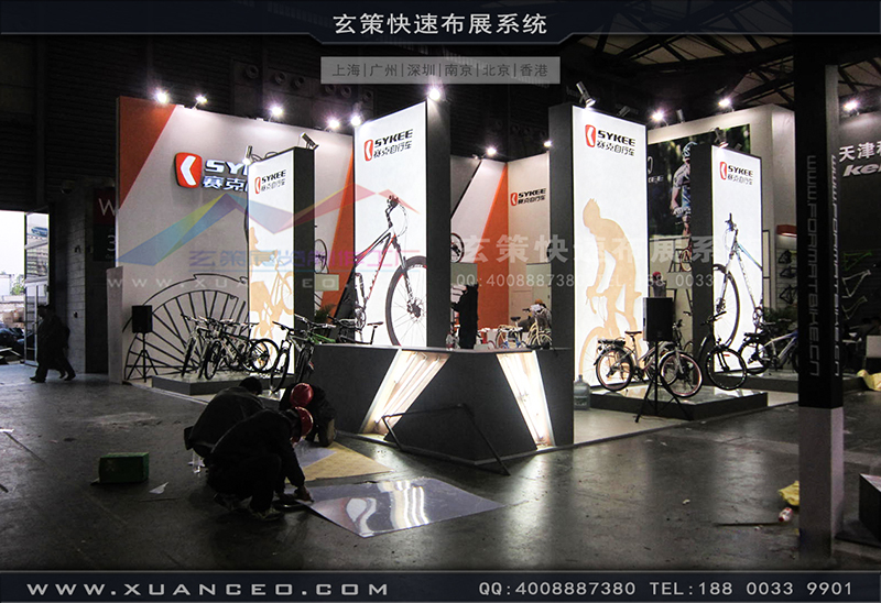 賽克展台搭展-自行車展展台搭展-上海羞羞漫画在线观看视频展覽工廠05